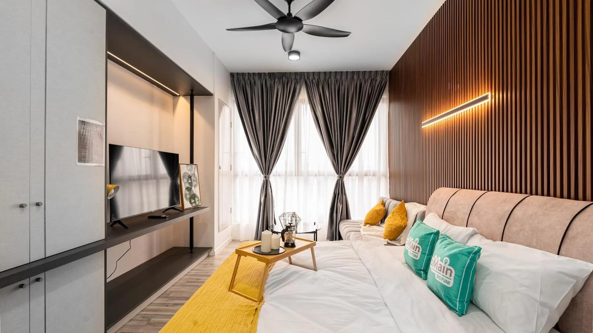 New # Midvalley Millerz Square Kl Klcc - Netflix N Wifi By Gomain Kuala Lumpur Apartment